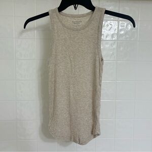 American Eagle Outfitters Light Tan Tank Top